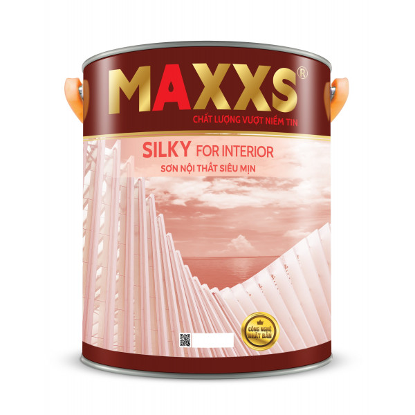 SƠN NỘI THẤT SIÊU MỊN - MAXXS SILKY FOR INTERIOR. SƠN NỘI THẤT SIÊU MỊN - MAXXS SILKY FOR INTERIOR.