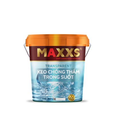 MAXXS TRANSPARENT - KEO CHỐNG THẤM TRONG SUỐT