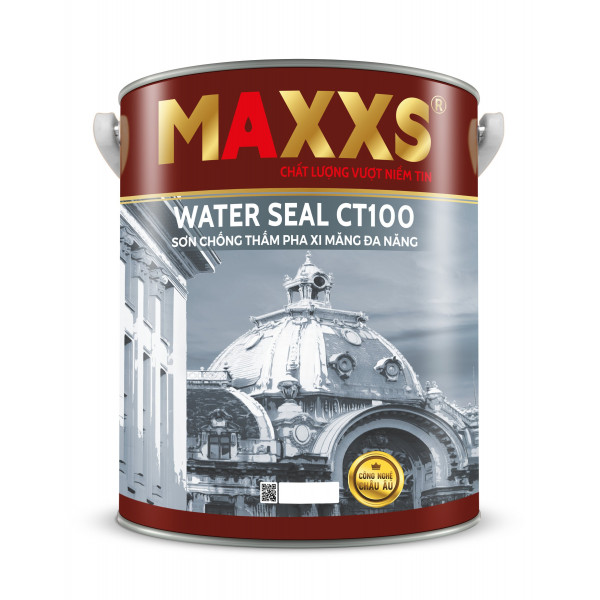 SƠN CHỐNG THẤM PHA XI MĂNG ĐA NĂNG - MAXXS WATER SEAL CT100. SƠN CHỐNG THẤM PHA XI MĂNG ĐA NĂNG - MAXXS WATER SEAL CT100.