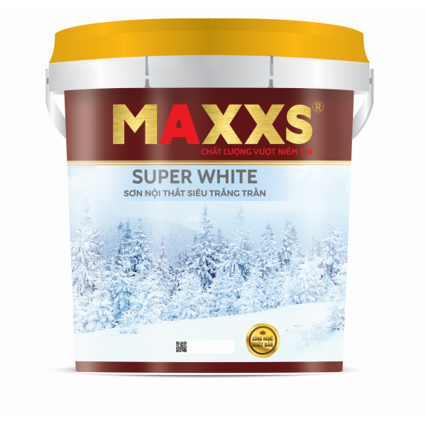 SƠN NỘI THẤT SIÊU TRẮNG TRẦN - MAXXS SUPER WHITE.